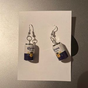 3/$20 homemade beer can earrings